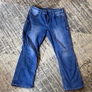 Dovetail Women’s DX Bootcut Pant
Blue Sky Denim